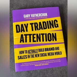 Day Trading Attention by Gary Vaynerchuk
#1 NYT Bestselling Author | Hardcover